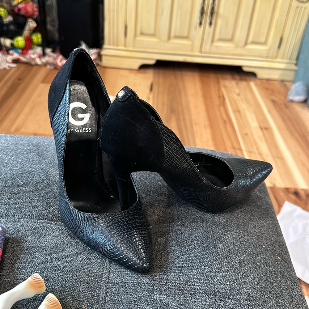 Black Guess Heels